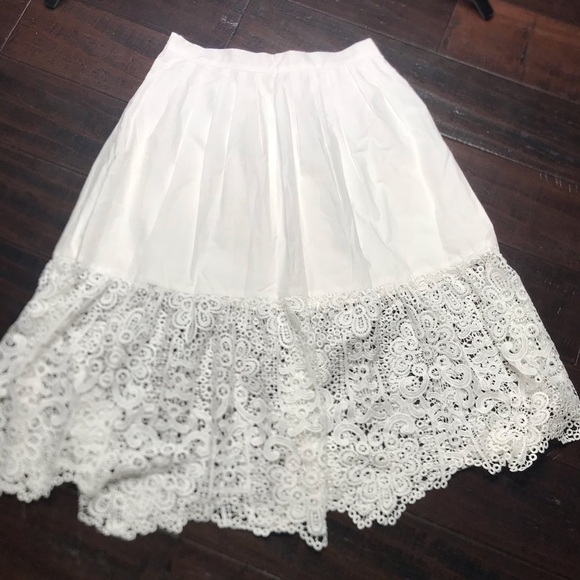Parker Tesla Combo Lace Skirt - Picture 3 of 5